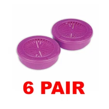 North Safety 7580P100 Respirator Filter Cartridge (6 PAIR) -   NEW!!!!