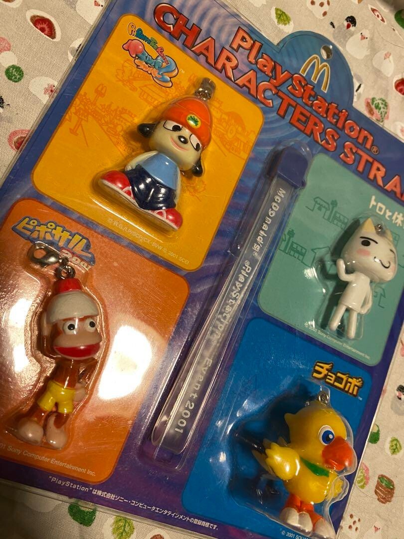 McDonald's Very フィギュアセット McDonald's x PlayStation character Figure strap 4 types set