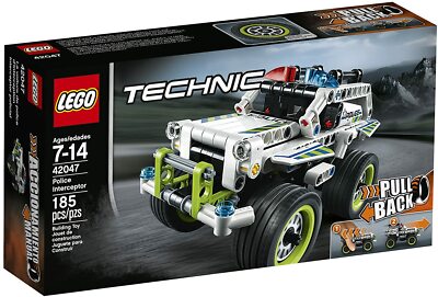 Lego Technic 42046 GETAWAY RACER & 42047 POLICE INTERCEPTOR New
