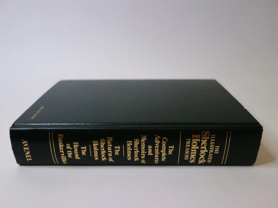 The Illustrated Sherlock Holmes Treasury by Sir Arthur Conan Doyle Avenel 1976 Foto 4 de 4