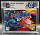 Ken Griffey JR's Winning Run Super Nintendo SNES Sealed New WATA 8.0 A+ Graded
