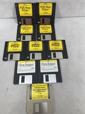 The Print Shop Deluxe, Companion Plus Windows IBM TANDY 1992 w/ 3.5  Floppy 6S1