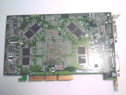 Video Graphics Card AGP MATROX PARHELIA 256MB PH-A256 4X/8X 7082-0401 REV A DUAL - Bild 2 von 7