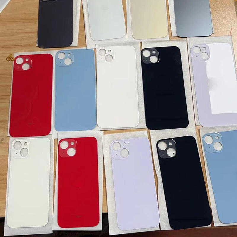Big Hole Back Glass Cover Replacement Lot For i Phone 8 XR XS 11 12 13 14 15 Pro - Image 3 of 4