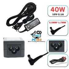 GENIUNE ASUS LAPTOP CHARGER 19V - 2.1A, 40W (ADP-40KD BB) WITH POWER LEAD