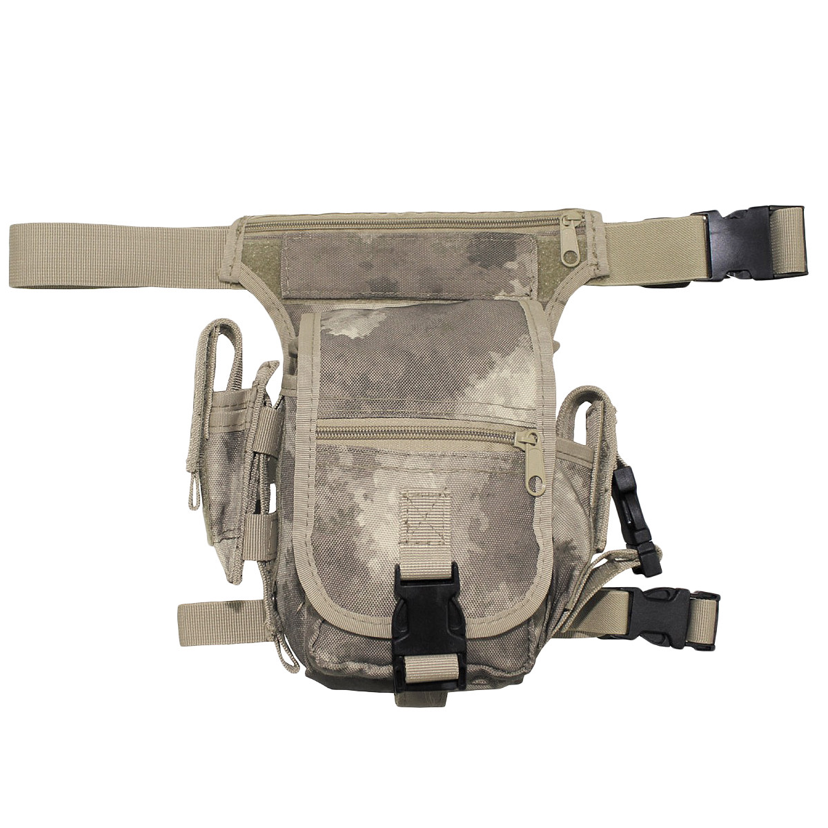 MFH Hip Bag Trekking Hiking  Fishing Cargo Outdoor Army Style Bum HDT Camo AU