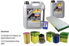 INSPEKTIONSKIT FILTER LIQUI MOLY ÖL 6L 5W-40 für Fiat Ducato Bus 244 Z_ 2.0