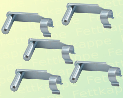 5 x ES-Bolzen - Sicherungsbolzen - Federklappbolzen - für Gabelkopf 10x40