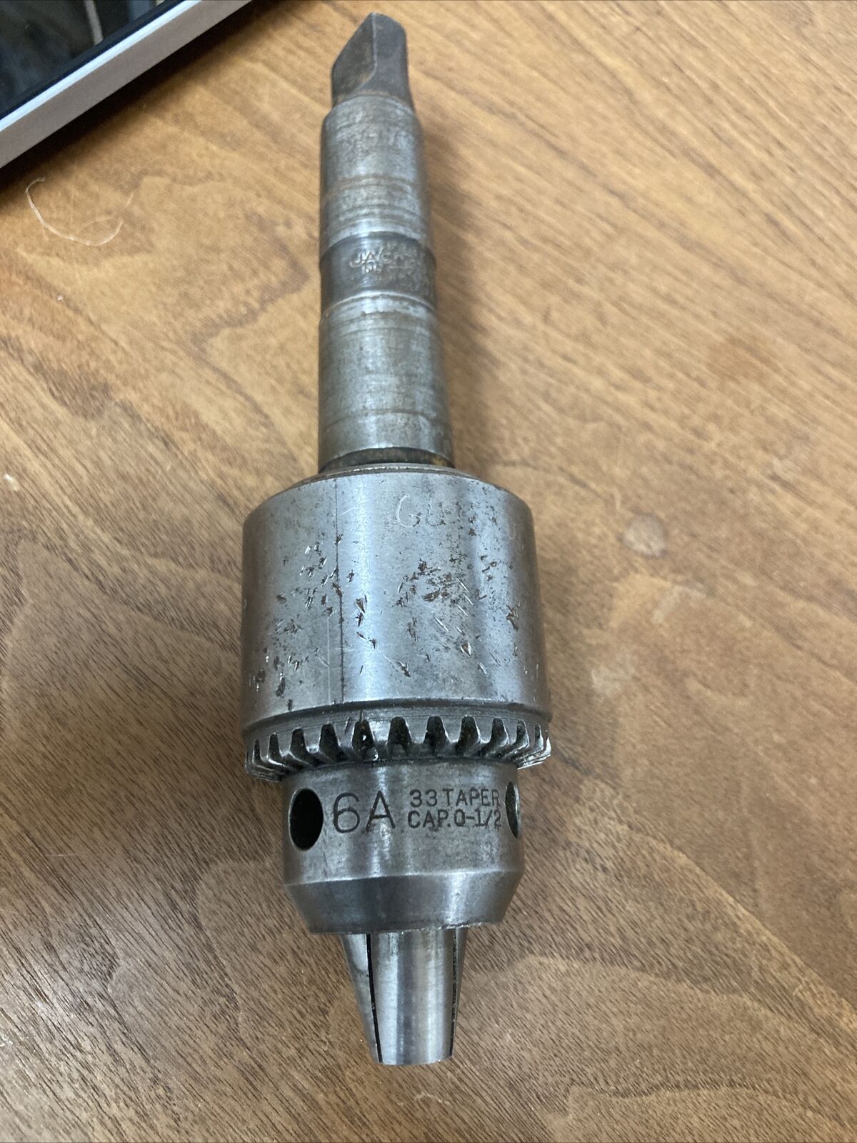 VINTAGE JACOBS 6A DRILL CHUCK (1/2