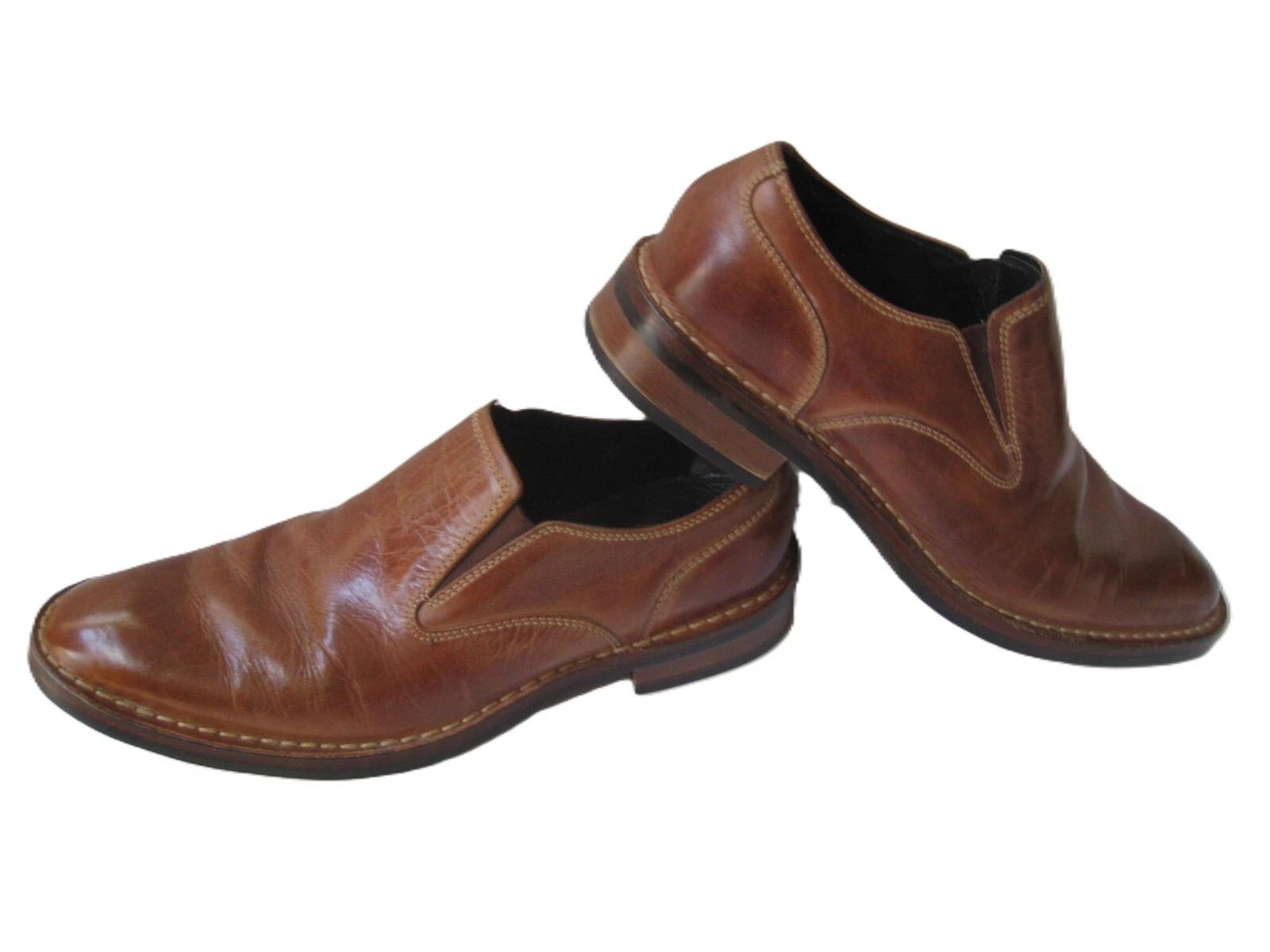 NIKE MOCASSINO COLE HAAN AIR IN PELLE MARRONE DA UOMO TAGLIA US 9 5 M HOT FREE S H