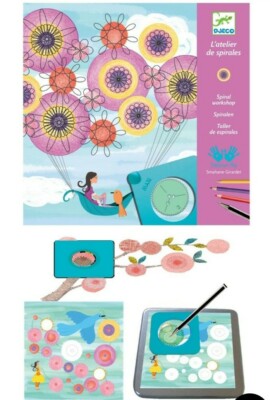 Djeco Spiral Workshop Craft (Spirograph) NEW 
