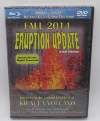 STORY OF ERUPTION OF KILAUEA VOLCANO - FALL 2014 UPDATE, 2-DISC BLU-RAY + DVD +