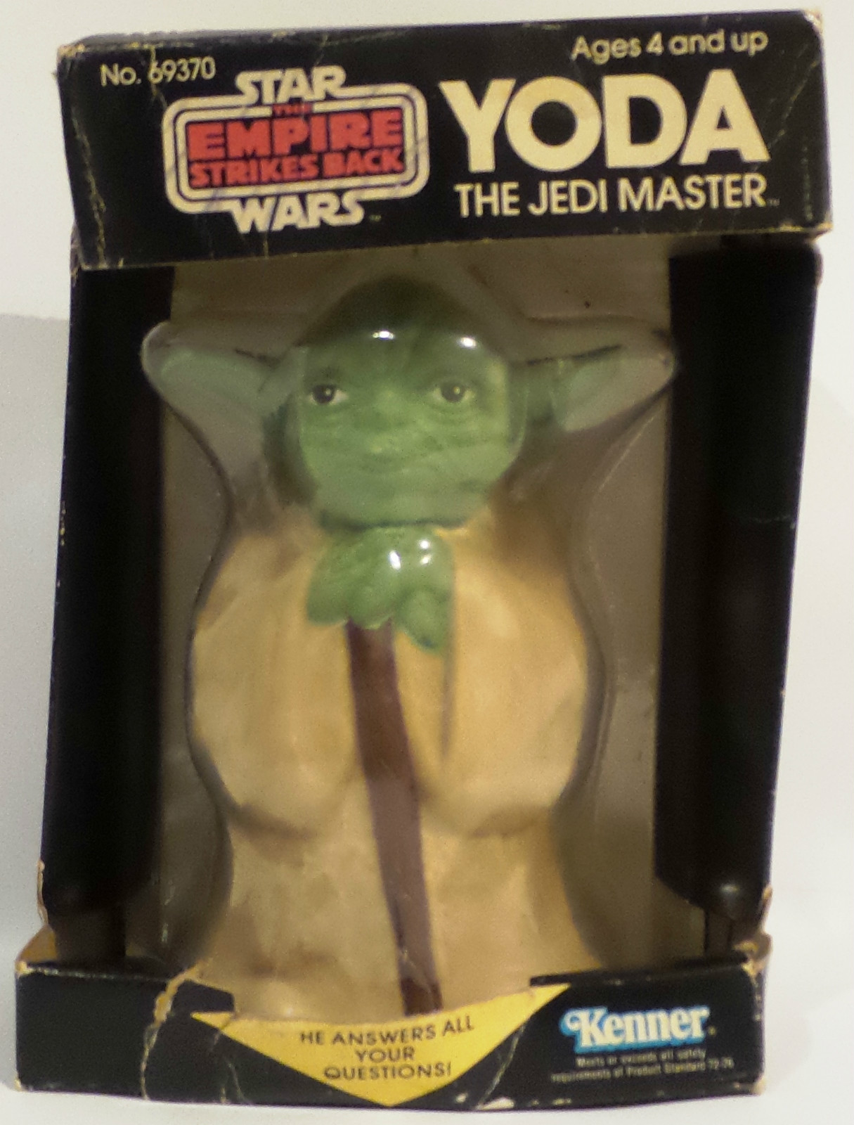 STAR WARS EMPIRE STRIKES BACK YODA JEDI MASTER FORTUNE TELLER