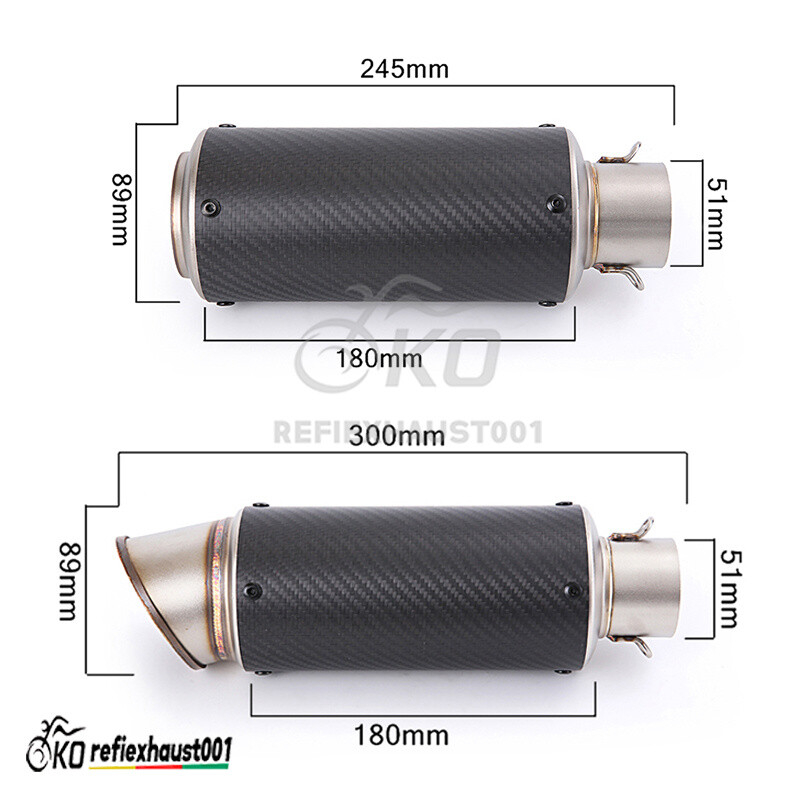 ４番　lnput lip For Kawasaki Ninja ZX-4R ZX4RR 2023 Slip On System Mid Link