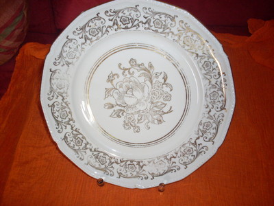 Teller / Sammelteller / Kuchenteller JPM Bavaria Porzellan (ca. 26,5 cm) (S)