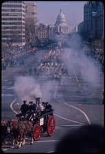 Washington D.C. Jimmy Carter Inaugural Day Parade 1977 Capitol Horse Wagon