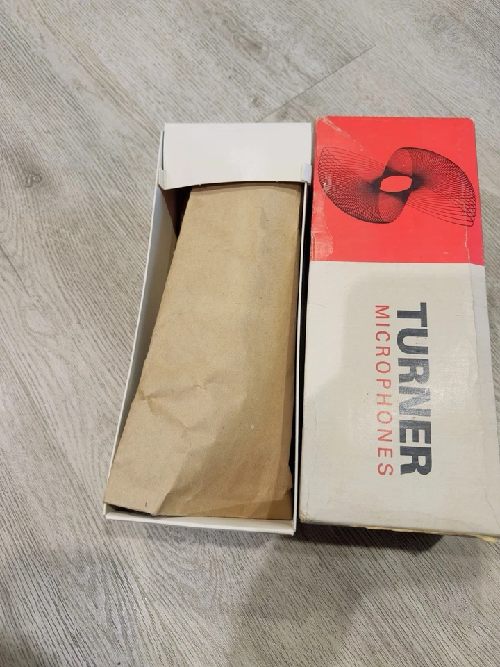 NOS Vintage blau Mikrofon Turner Conrac M + 2/U tragbares Funk CB Mikrofon - Bild 4 von 4