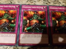 Yu-Gi-Oh! 3 × Geringerer Goblin Beamter PSV NM