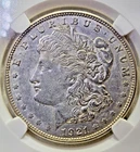 1921-D Morgan Silver Dollar Brilliant Crisp Luster #523