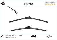SWF Wischblatt Scheibenwischer Alternative Visioflex SET 119785