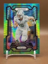 2023 Panini Prizm Jaelan Phillips #183 Hyper Prizm /175 Dolphins Panthers SP