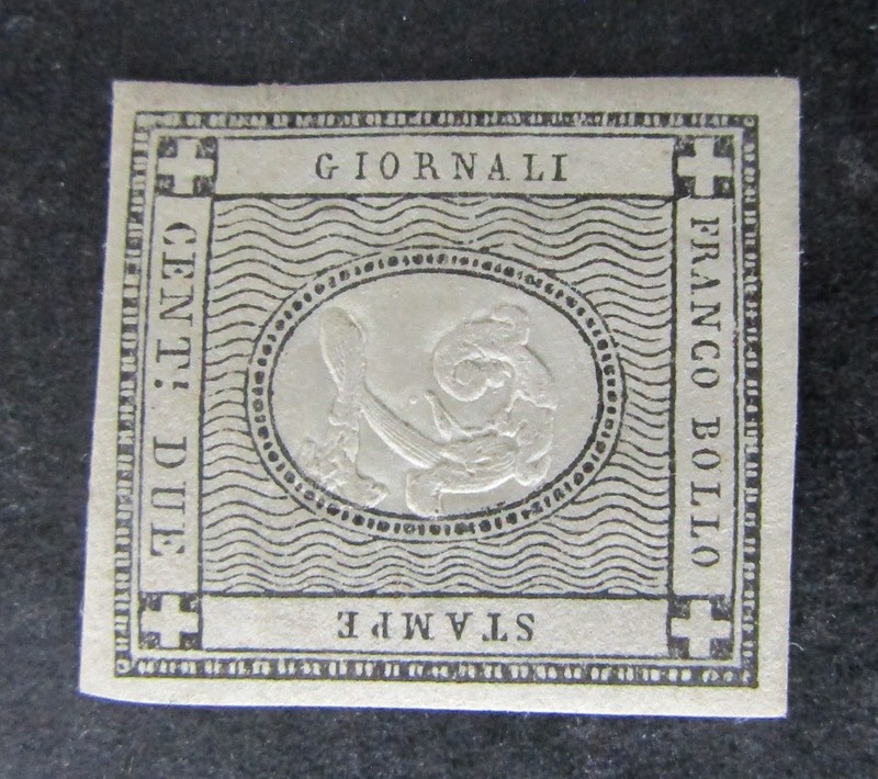 nystamps Italian States Sardinia Stamp # P2 Mint OG H $175         L10x828