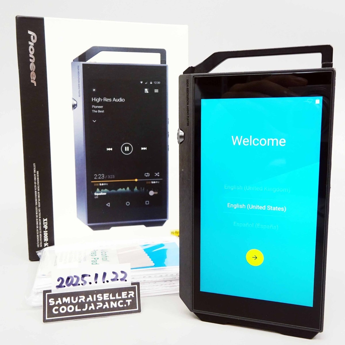 XDP-100R (ブラック）デジタルオーディオプレーヤー Pioneer XDP-100R-K Digital Hi-Res Digital Audio Player 32GB Black