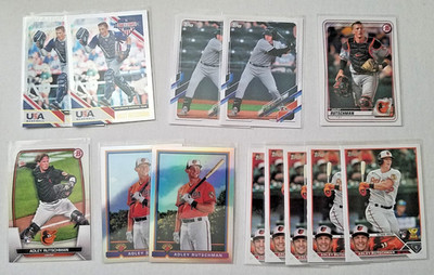 Adley Rutschman RC 13-ct Assorted Lot (13) Baltimore Orioles E2