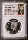 1997 S Proof 50c Kennedy Silver Half Dollar NGC PF70 Ultra Cameo