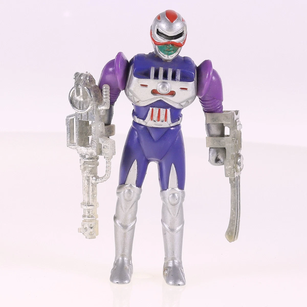 Stellar force Mighty Robotic Warrios violet Figura Robótica Grado S 11.5