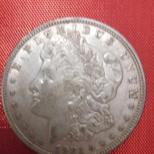 1921 Morgan Silver Dollar Circulated US Coin $1 0.9 Fine Silver E PLURIBUS UNUM
