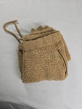 Skims Fleece Jogger Pants Womens Small Medium Brown Cozy Sherpa Loungewear S/M