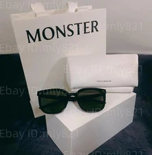 GentleMonster By 01 Sunglasses Black Frame Black Lenses