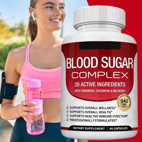 1-3PCS Blood Sugar Complex, Alpha Lipoic Acid, Herbal Blend For men and women - Picture 3 of 16
