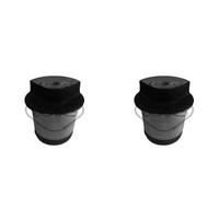 2X Metalcaucho Lagerung AchskÖRper Hinten Passend FüR Opel Astra Meriva Zafira