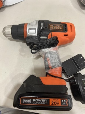 Black & Decker - BDCDMT120C - MATRIX 20V MAX Lithium Drill/Driver. N8