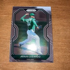 2021 Panini Prizm Jesus Luzardo #83 Oakland A's Base Card