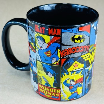 Marvel Retro Figuren Superhelden Comics Kaffeebecher Batman Super Man Wonder UK