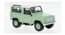 1:43 Scale Norev 845106 Land Rover Defender 90 Station Wagon - Green & White