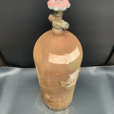 20 LB Steel CO2 Cylinder Tank Beverage Soda Beer Empty Bottle Untested.