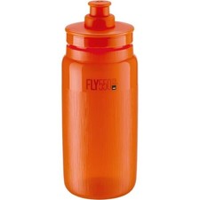 Elite Fly Tex Cycling Sports Running Ultra Light Water Bottle 550ml Orange