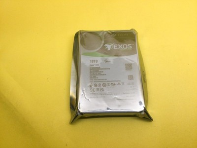 Seagate Exos X20 18TB 7.2K SATA 6Gb/s SED 3.5in Internal HDD