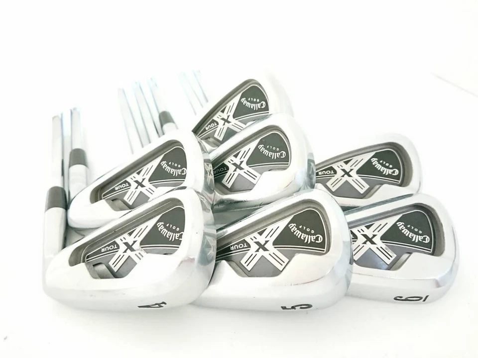 ◼️7pcs◼️ Callaway X TOUR FORGED Iron Set 7clubs 4-9,Pw Shaft NS990 Flex Regular - Image 2 of 4