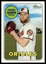 2018 Topps Heritage Andrew Cashner Baltimore Orioles #683