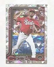 2025 Topps Diamante Foil #372 Yosver Zulueta RC (REDS) !