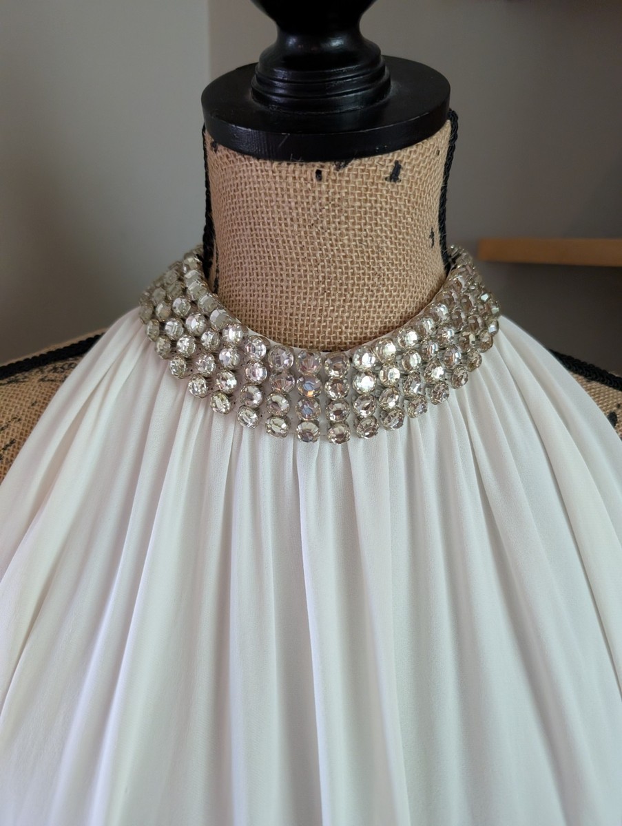 Kate Spade Madison Avenue White/Cream Dessa Rhinestone