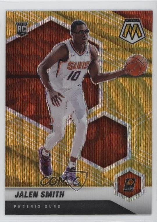 2020-21 Panini Mosaic Gold Wave Prizm Jalen Smith #228 Rookie RC 0nr3