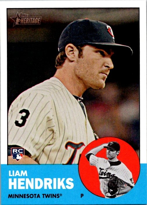2012 Topps Heritage #89 Liam Hendriks