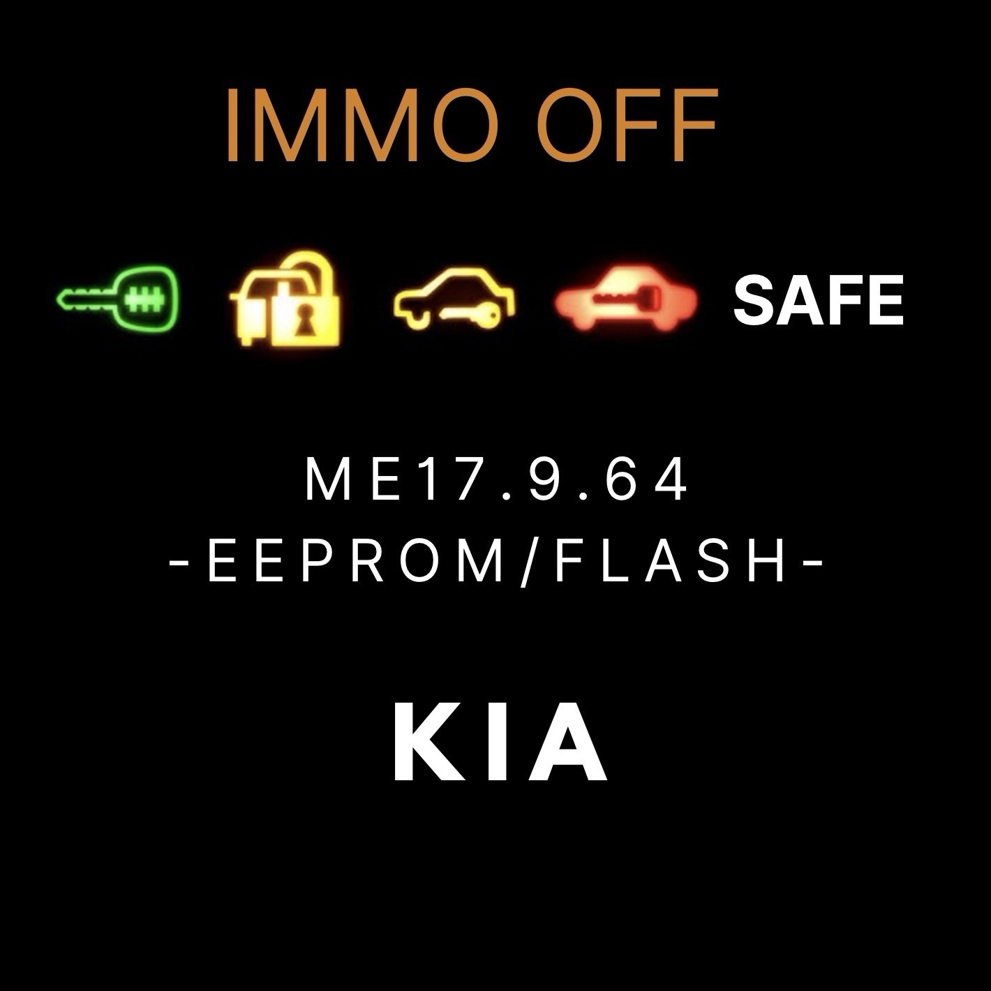 Forfait immo off kia me17.9.64 pour remplacement de calculateur