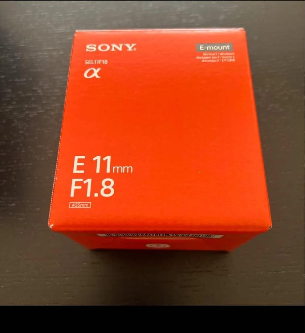 Sony SEL11F18 E 11mm F1.8 for E Mount Lens Japan for sale online